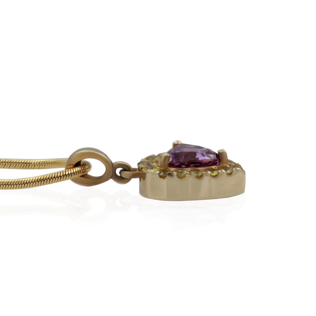 Iris necklace - Janine de Dorigny jewellery